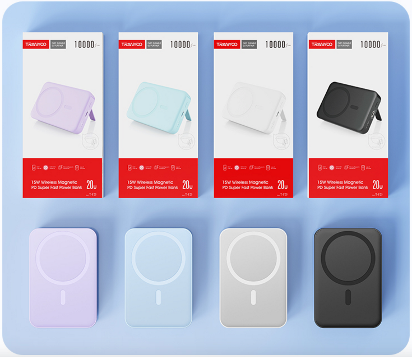 Tranyoo - Magnetic Powerbank - The Barcode