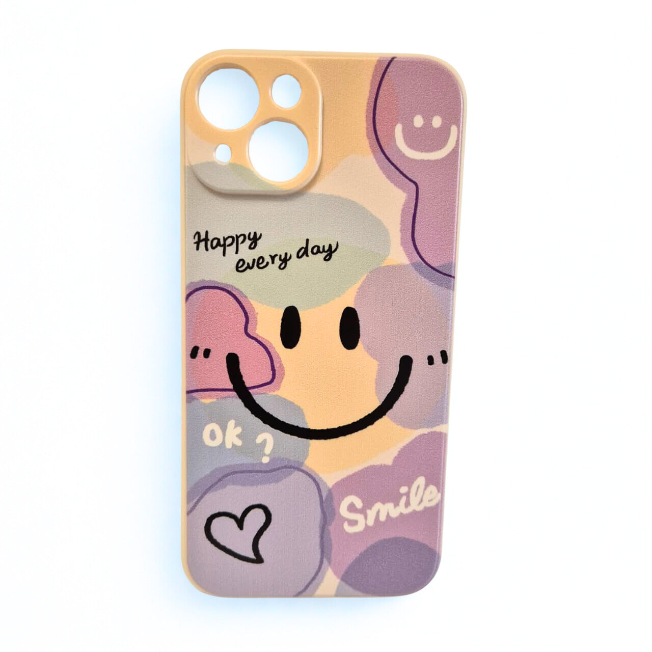Colorful Graffiti, Smiling Face Painted, Shockproof Phone Case - The Barcode