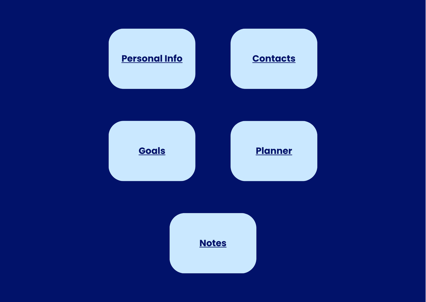 2026 Digital Planner - Blue - The Barcode