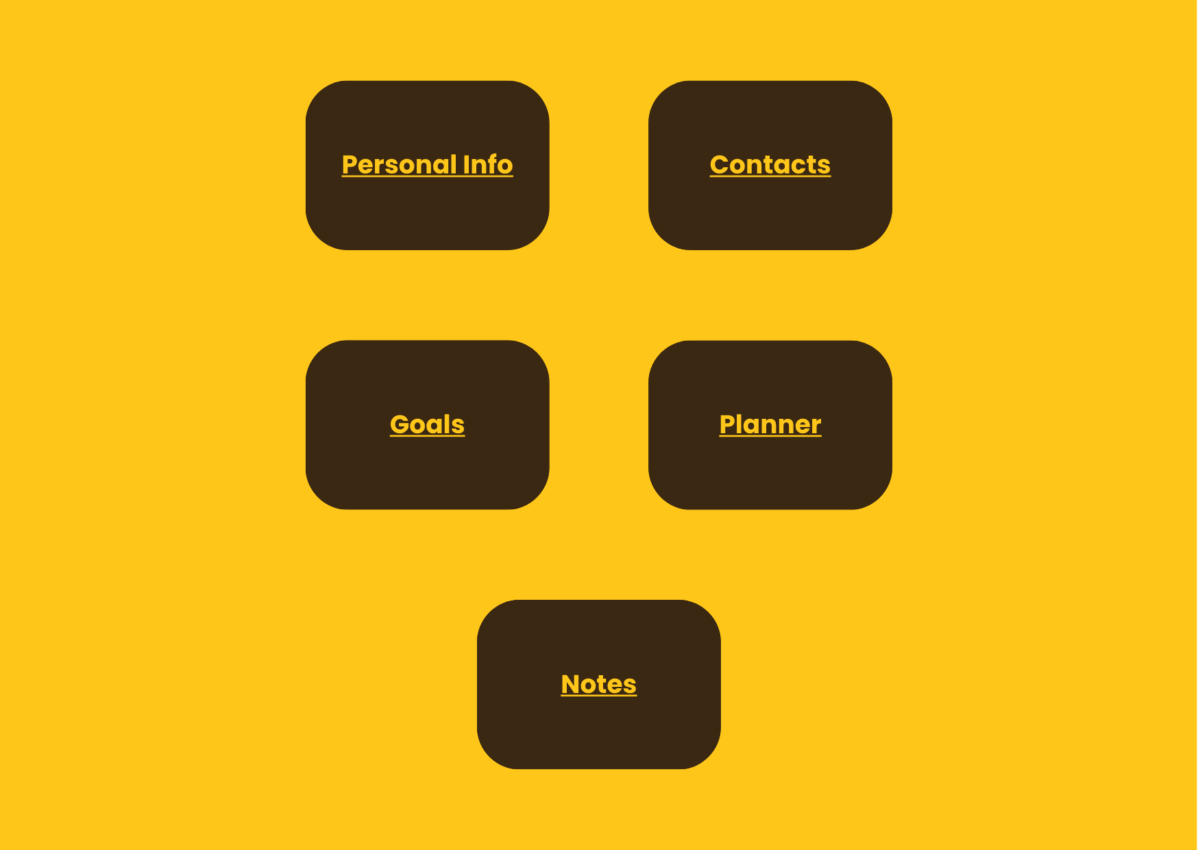 2026 Digital Planner - Yellow - The Barcode