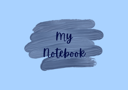 Digital Notebook - Blue - The Barcode