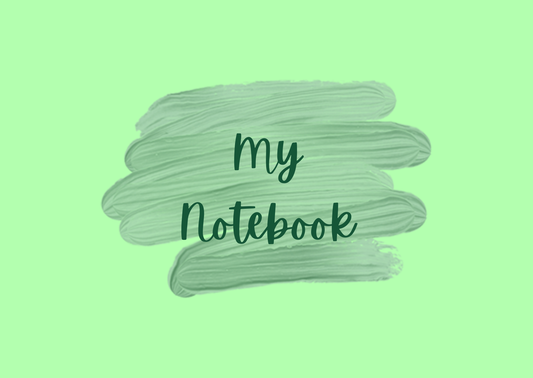 Digital Notebook - Green - The Barcode