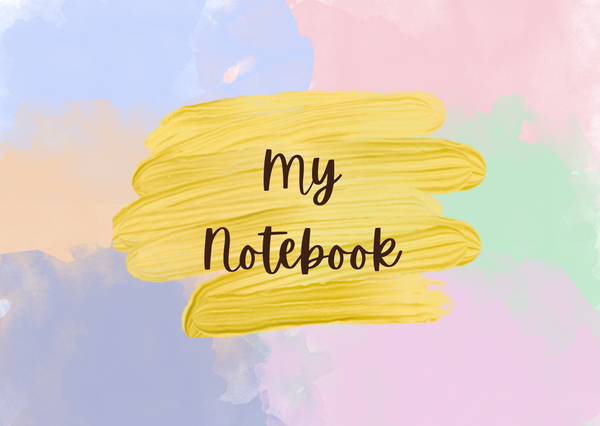 Digital Notebook - Multicolor - The Barcode