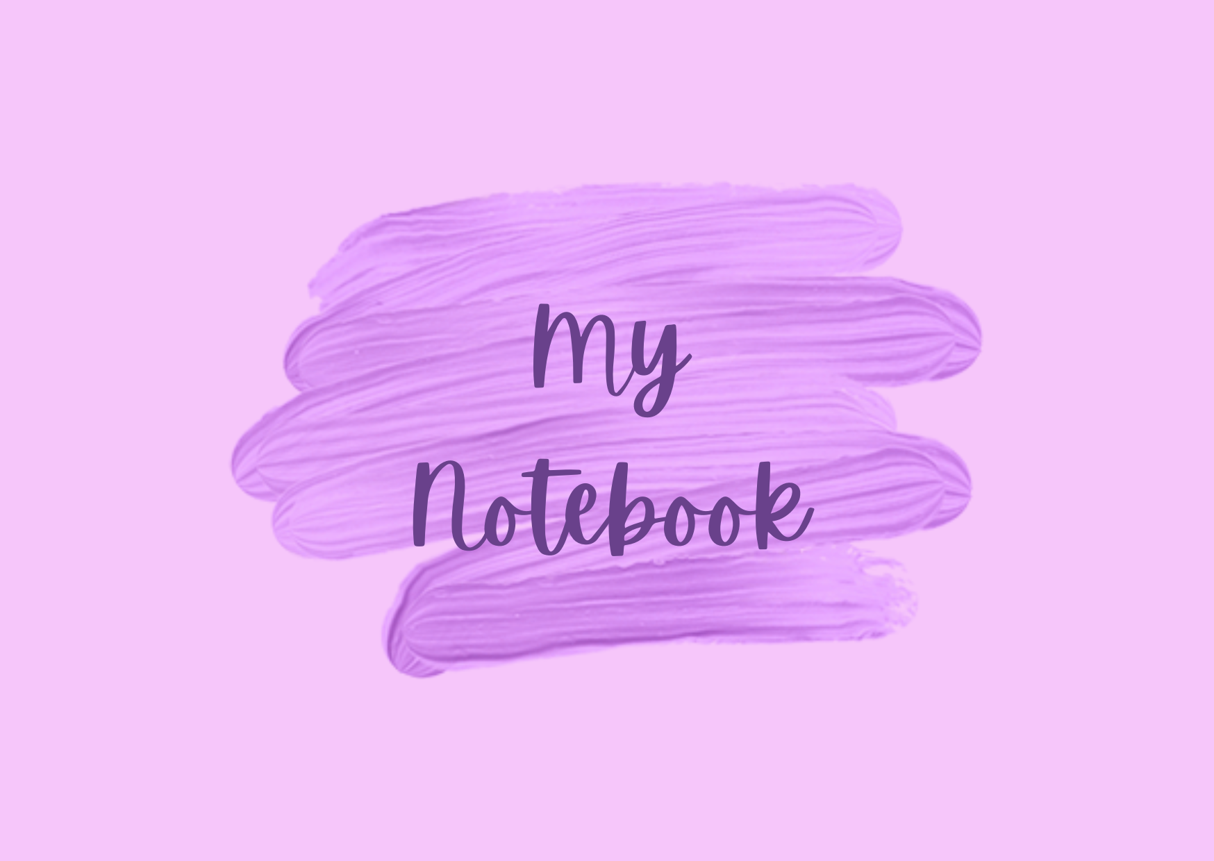 Digital Notebook - Purple - The Barcode