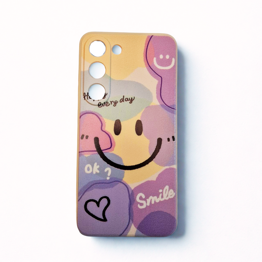 Colorful Graffiti, Smiling Face Painted, Shockproof Phone Case - The Barcode