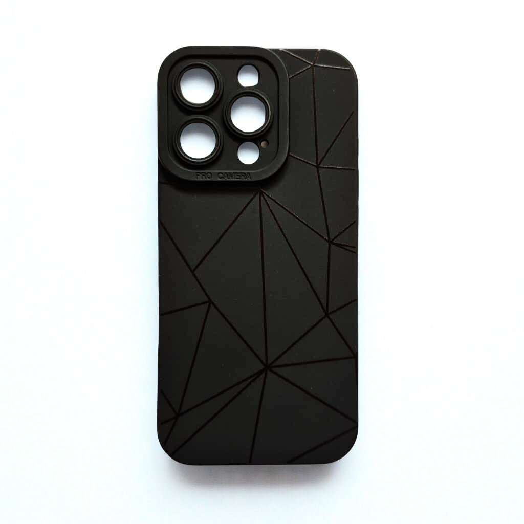 Black pattern - phone case - The Barcode
