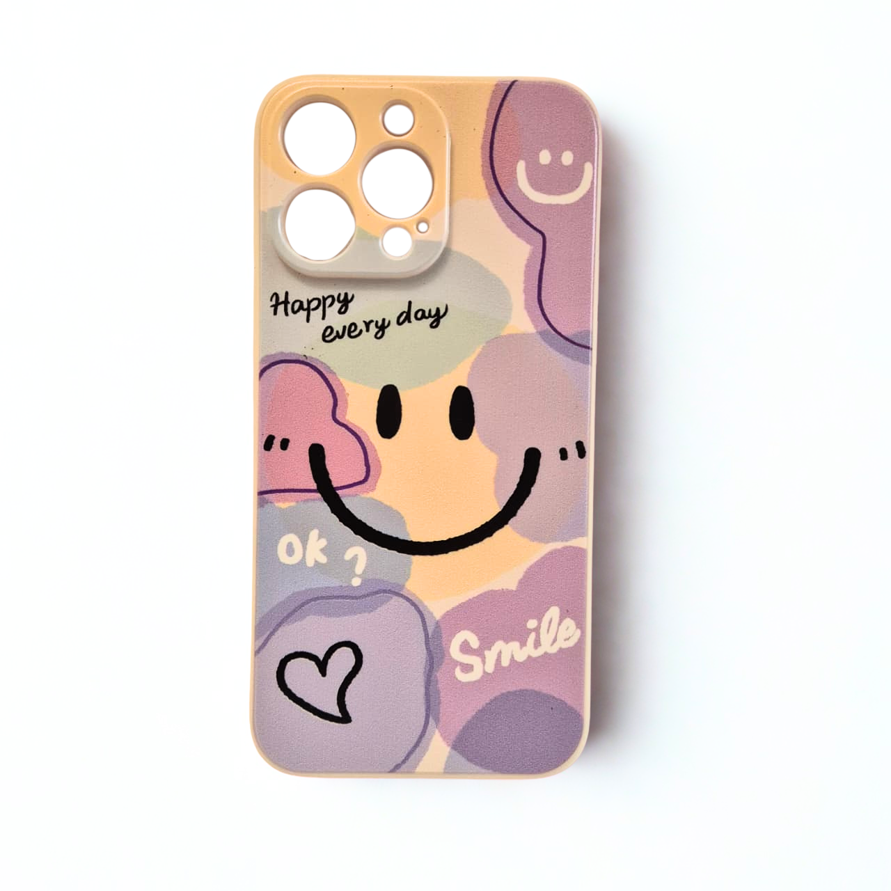 Colorful Graffiti, Smiling Face Painted, Shockproof Phone Case - The Barcode